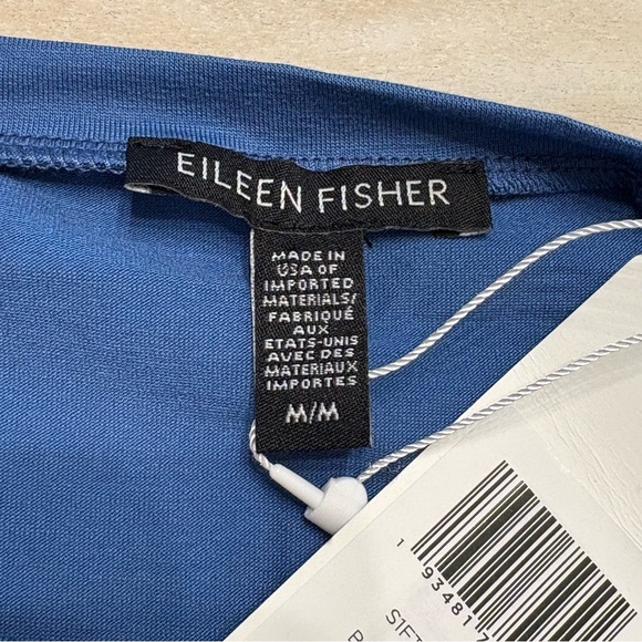 EILEEN FISHER Coast Boat Neck Tunic Top - Picture 5 of 10